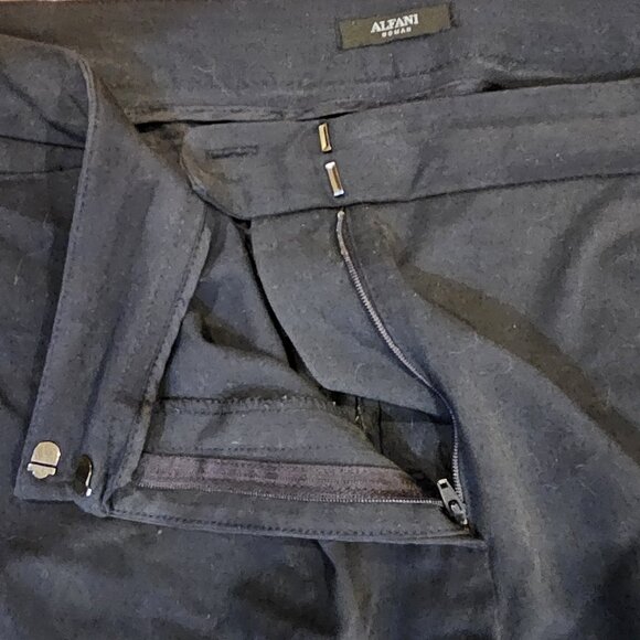 24W Alfani navy blue dress pants/trousers - Picture 4 of 4
